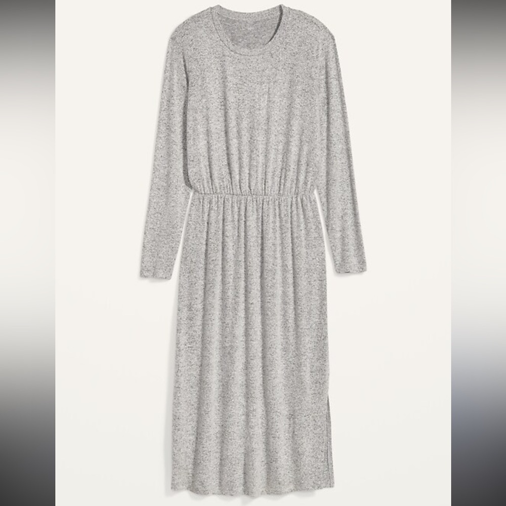 Plus size - Gray Long Sleeve old navy Dress